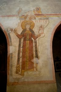 Sainte Catherine (fresque)