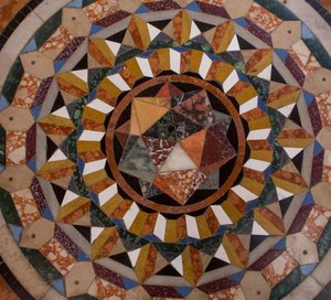 Basilique Saint-Marc, église, pavement (mosaïque) - School Italian