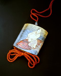 Inro, période Edo, fin 18e - début 19e siècle - Japanese School