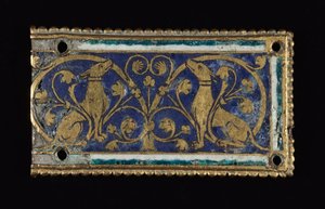 Plaque, probablement d