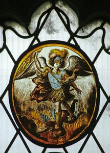 Médaillon : Saint Michel - School Netherlandish
