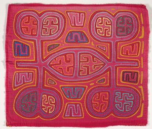 Panneau de chemise (mola), Peuple Kuna, Îles San Blas, c.1950s