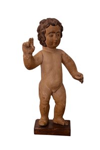 Sculpture en bois du Christ enfant, vers 1800 - School Portuguese
