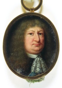 Frédéric-Guillaume, électeur de Brandebourg (émail)