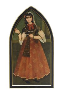 Une jeune femme, par un suiveur de Mohammad Hassan, artiste inconnu