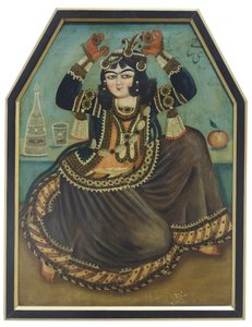 Femme dansante, artiste inconnu