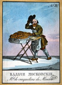Vendeur de gâteaux à Moscou