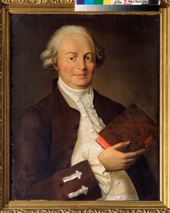 Portrait du poète Vasili K. Trediakovsky