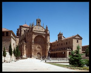 Vue de la façade plateresque - School Spanish