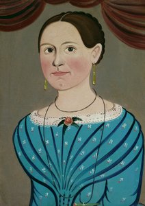 Femme en robe bleue - School of William Matthew Prior