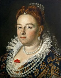 Portrait de Bianca Cappello 1548-1587, Grande Duchesse de Toscane, 1585-1586