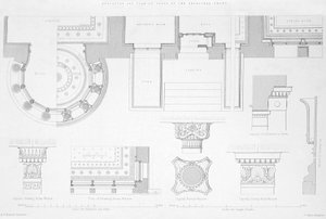 Détails extérieurs et intérieurs de Holmwood, Glasgow