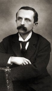 Portrait de J.M. Barrie, vers 1890