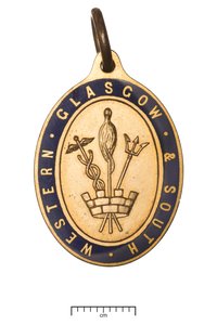 Pass directorial de la Glasgow and South Western Railway, Écosse, vers 1850 - Scottish School