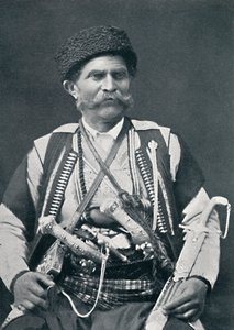 Un Monténégrin, 1912 - Sebah