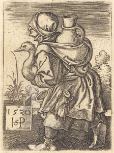 Paysanne allant au marché - Sebald Beham