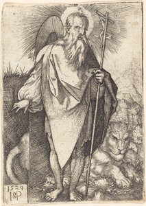 Saint Jérôme debout - Sebald Beham