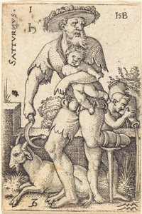 Saturne - Sebald Beham