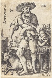 Saturne - Sebald Beham