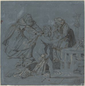 Suzanne et les vieillards - Sebald Beham