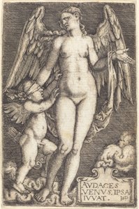 Vénus et Cupidon - Sebald Beham