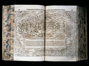 Venise, illustration de Cosmographia, par Sebastian Munster