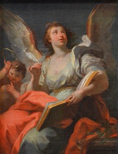 French: Allégorie de la Renommée Allegory of Fame - Sebastiano Conca