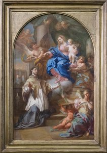 Madone avec Enfant et Saint Jean de Népomucène