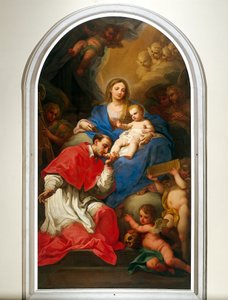 La Vierge et Saint Charles Borromée, Aula Magna du Palais Universitaire, Turin