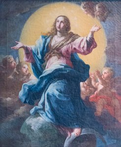Vierge en gloire et anges