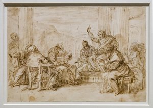 Le Christ parmi les docteurs - Sebastiano Ricci