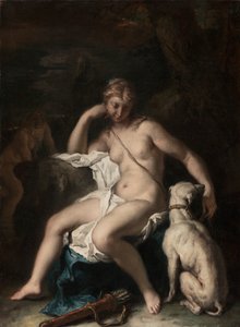 Diane et son chien, vers 1717-20