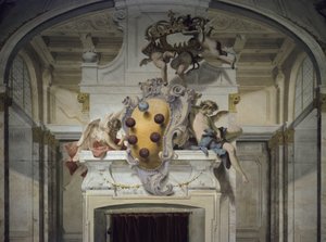 Armoiries des Médicis - Sebastiano Ricci