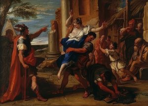 Le rapt de Dina. Vers 1700