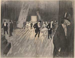 Les coulisses du ballet - Sem (Georges Gourçat)