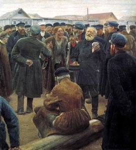 À la réunion communautaire de campagne, 1893