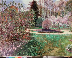 Un jardin, printemps