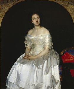 Portrait de la princesse Maria Vasilyevna Vorontsova - Sergei Konstantinovich Zaryanko