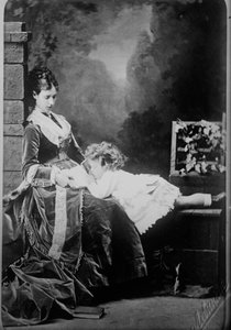 Tsar Nicolas II de Russie enfant, vers 1871