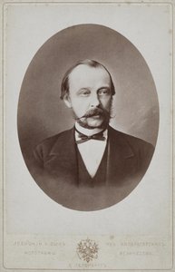 Portrait du comte Dmitry Andreyevich Tolstoy 1823-1889