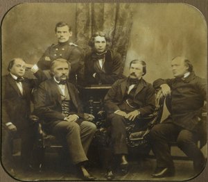 Sovremennik : Ivan Goncharov, Ivan Tourgueniev, Léon Tolstoï, Dmitri Grigorovitch, Alexandre Droujinine
