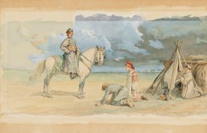 Arrivée du boyard - Sergei Sergeyevich Solomko