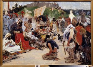 Commerce dans un état slave oriental