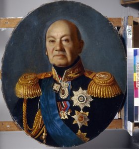 Portrait du comte Arseny Andreyevich Zakrevsky - Sergey Konstantinovich Zaryanko