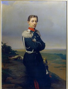 Portrait du grand-duc Nicolas Alexandrovich de Russie - Sergey Konstantinovich Zaryanko