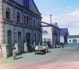 Ateliers mécaniques pour la finition des moulages aux usines de fer de Kasli, 1905-1915
