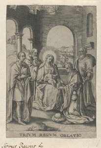 Adoration des Mages - Servatius Raeven
