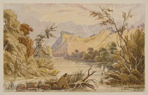 Vue à 100 miles au-dessus de Saint-Louis - Seth Eastman
