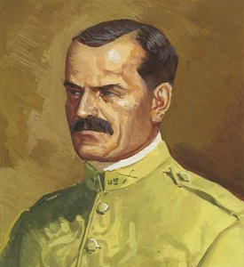 Colonel Gaillard (gouache sur papier) - Severino Baraldi