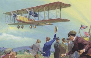 John William Alcock et Arthur Whitten Brown qui ont traversé l